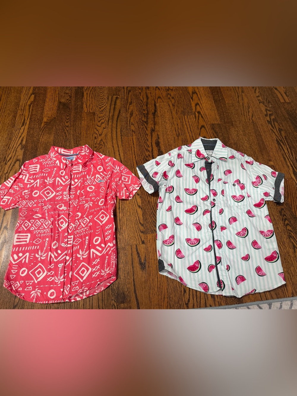Lot of 2 Shirts boys size 8